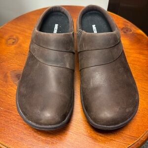 Merrill Dassie Slides in Espresso